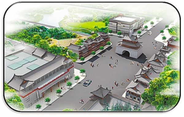 唐元帶領調研組來到開封對特色文化園區建設工作進行調研