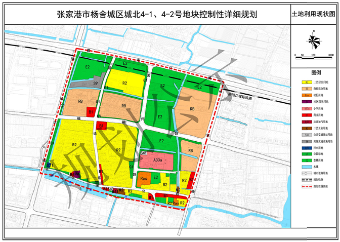 張家港市楊舍城區(qū)城北4-1、4-2號地塊 控制性詳細(xì)規(guī)劃