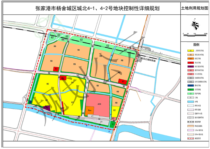 張家港市楊舍城區(qū)城北4-1、4-2號地塊 控制性詳細(xì)規(guī)劃